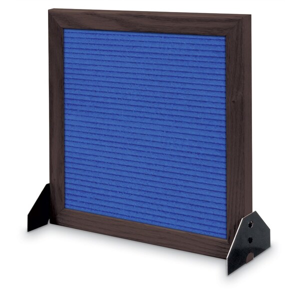 Indoor Enclosed Combo Board, 48"x36", Bronze Frame/Black Porc & Pearl